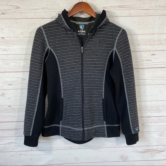 Kuhl Tops - Kuhl Chianti Fleece Full Zip Hoodie Size Small Blk